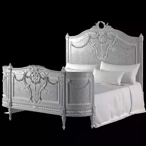 Bonaparte French Bed 3D model