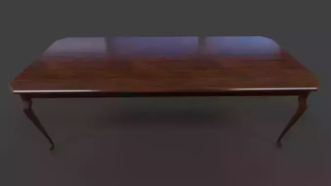 Dinning Table - High Poly
