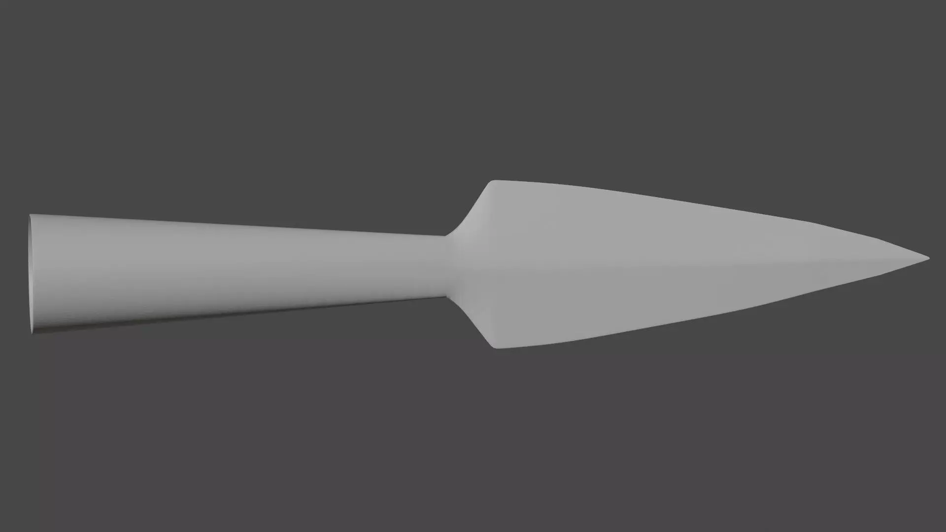 Medieval headspear for 3dprinting 3D print model