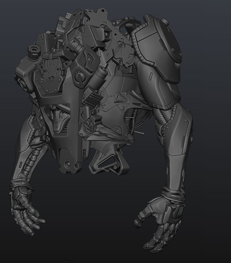 Armor tech free 3D model | CGTrader