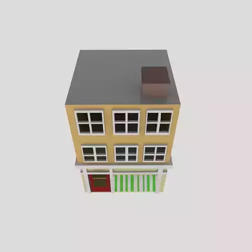 Low Poly Home building