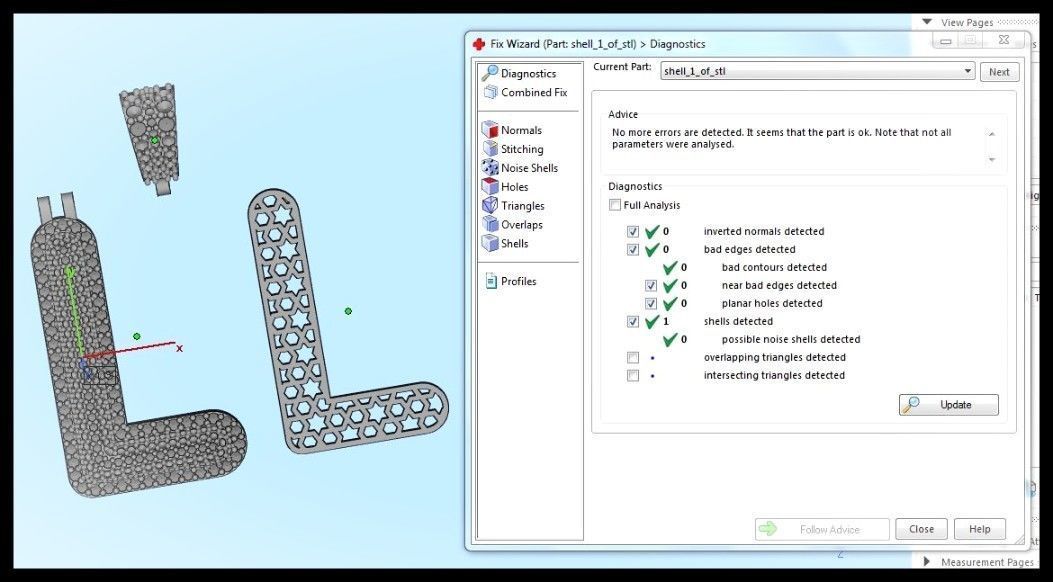 L BUBLLE FONT PENDANT 3D print model_10