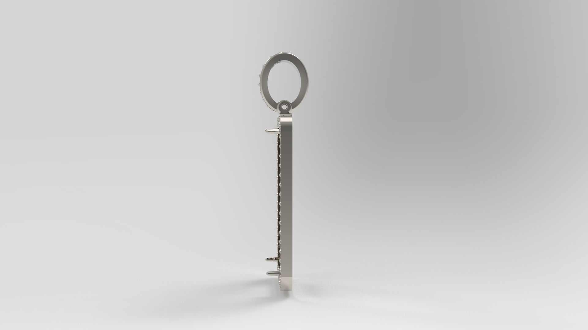 Frame Pendant 01 3D print model_3