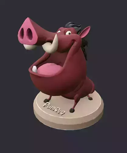 PBR Pumbaa Sculpt-color