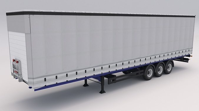 Semi Trailer 3D model