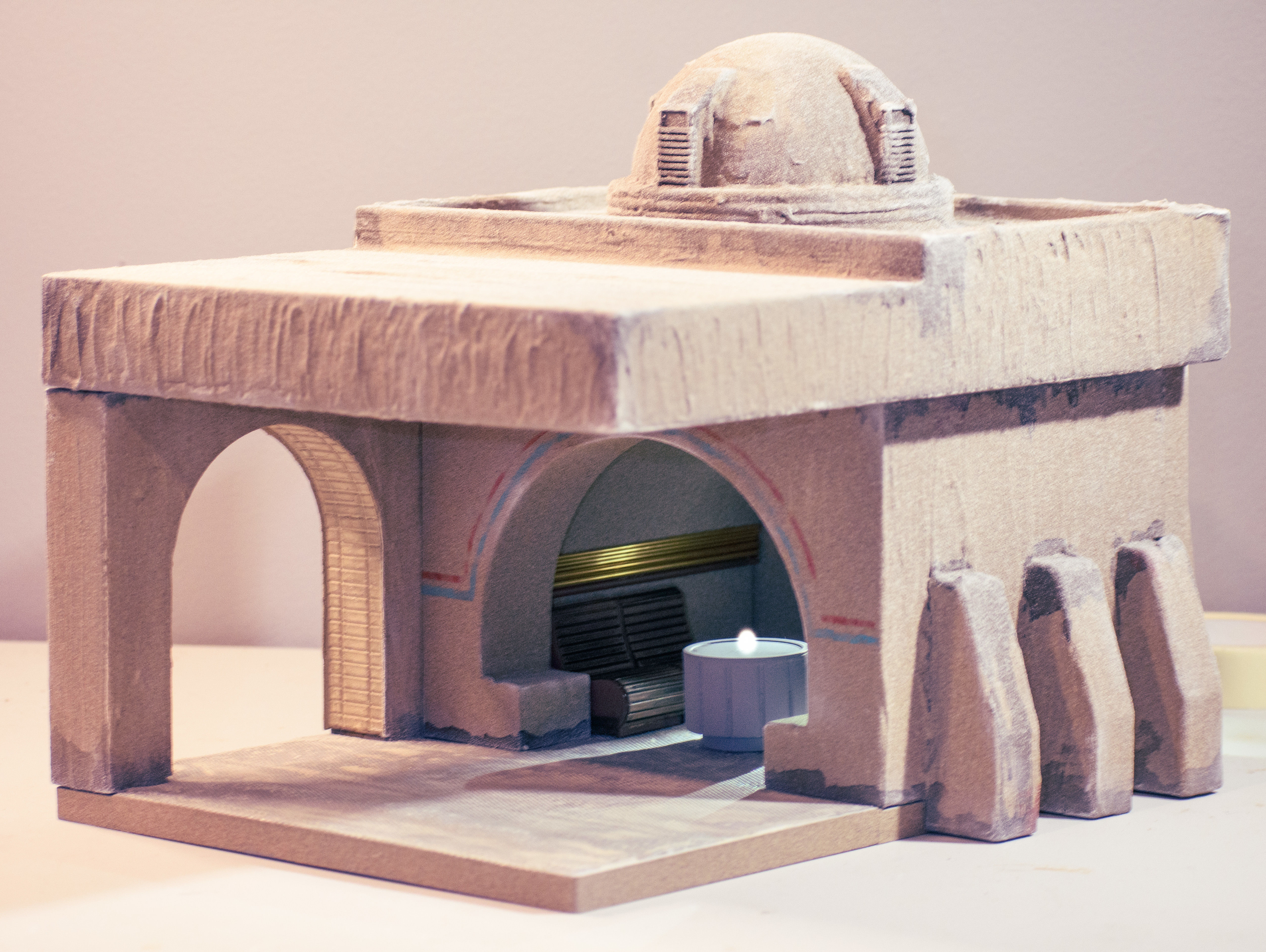 Vintage Collection Scale Cantina Diorama 3D print model_4
