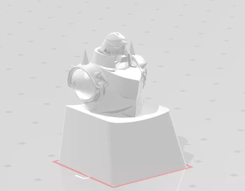 3D PRINTS KEYCAP fullmetal alchemist 3D print model