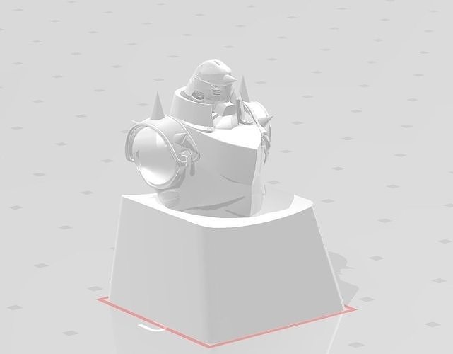 3D PRINTS KEYCAP fullmetal alchemist 3D model 3D printable | CGTrader