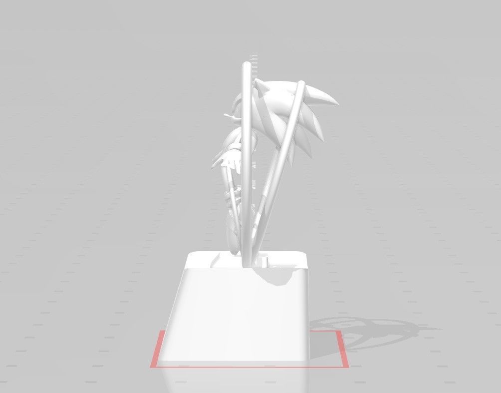 3D PRINTS KEYCAP Sonic 3D print model_9