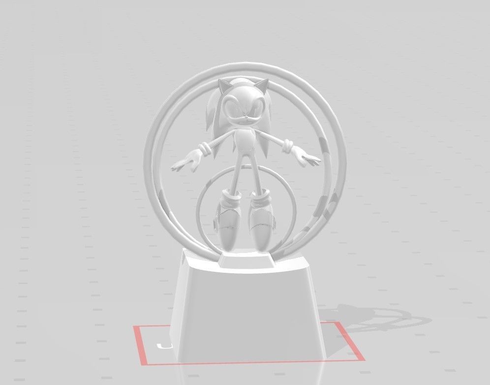 3D PRINTS KEYCAP Sonic 3D print model_7