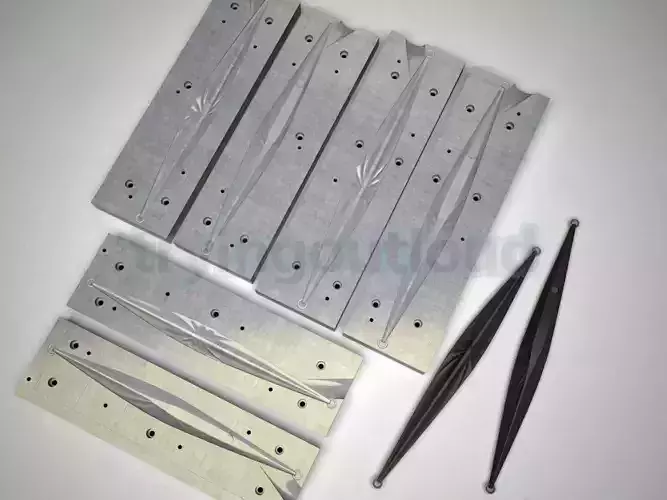 400-500-600 GR Diamond Likeness Metal JIg Mold