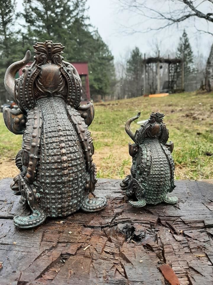 ancient bull 3D print model_3