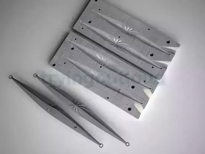 250-300 GR Diamond Likeness Metal JIg Mold