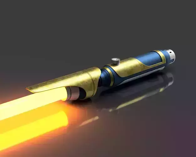 Mygeeto DLC - Jedi Fallen Order Lightsaber 3D Print 3D print model