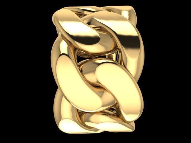 fashion Ring 3D print model_3