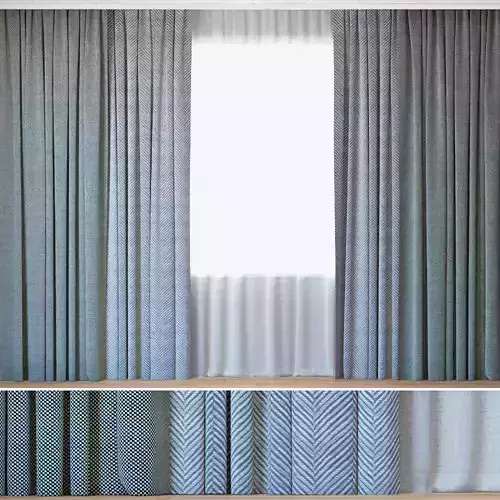 Curtains 59 Curtains with Tulle Novum and Linum