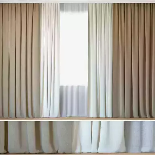 Curtains 68 Curtains with Tulle Backhausen Achilles