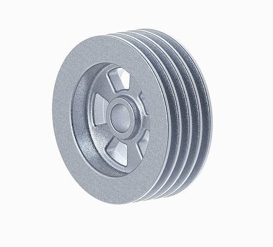 V-Belt Pulley 3D print model
