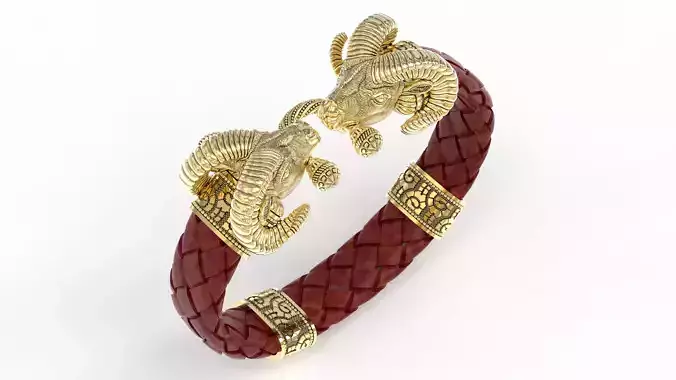 3D model bracelet Ram