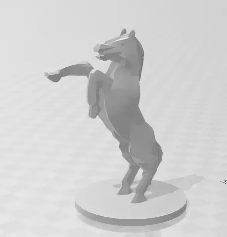 Beautiful Horse Free 3D model_0
