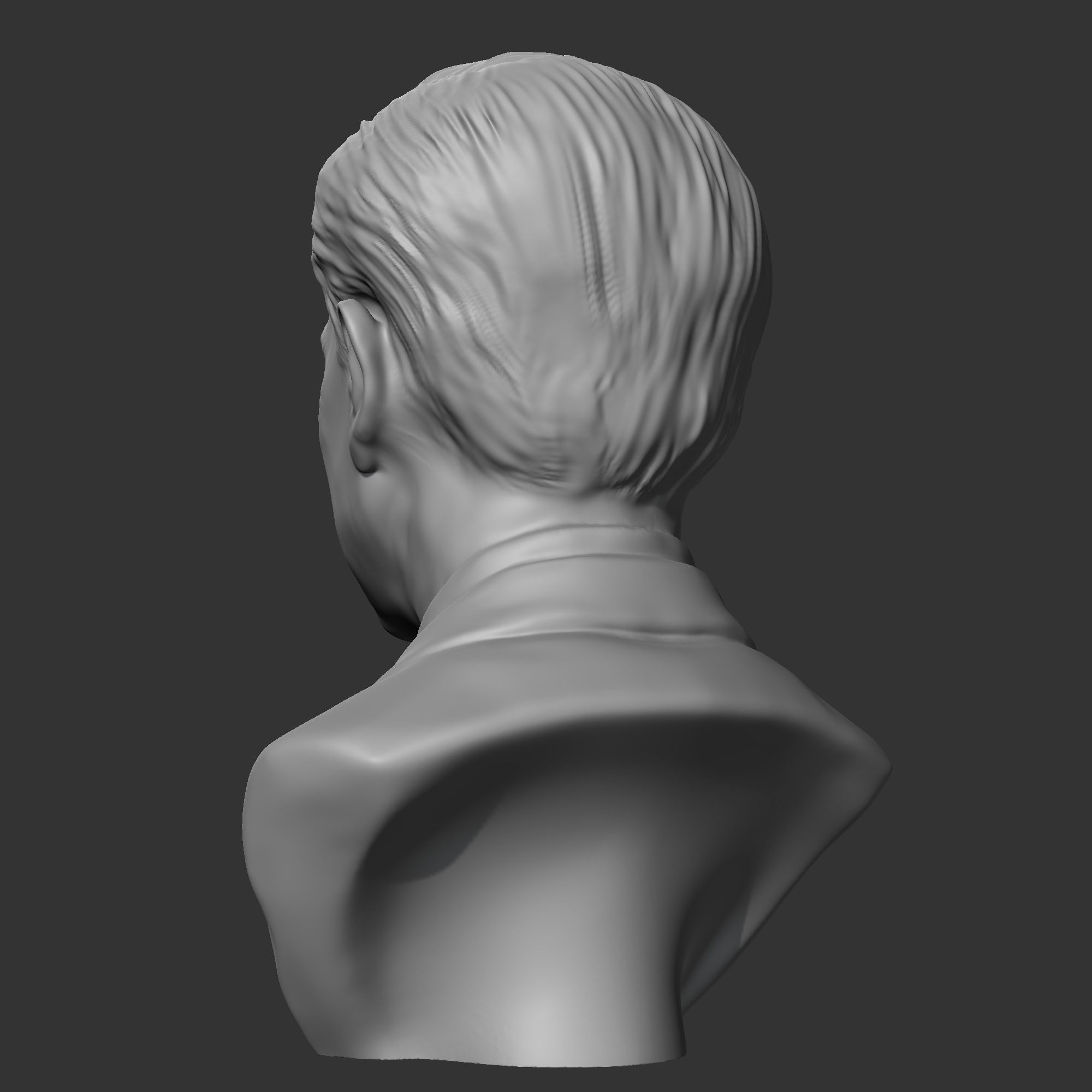 Moon Jae-in 3D print model 3D print model_3