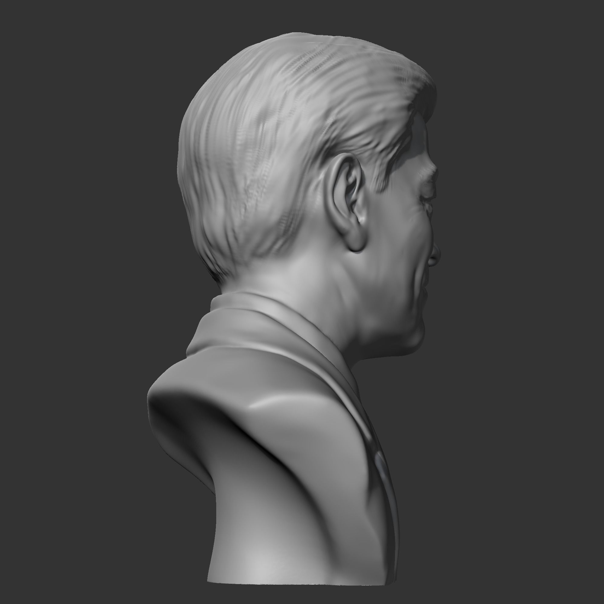 Moon Jae-in 3D print model 3D print model_4