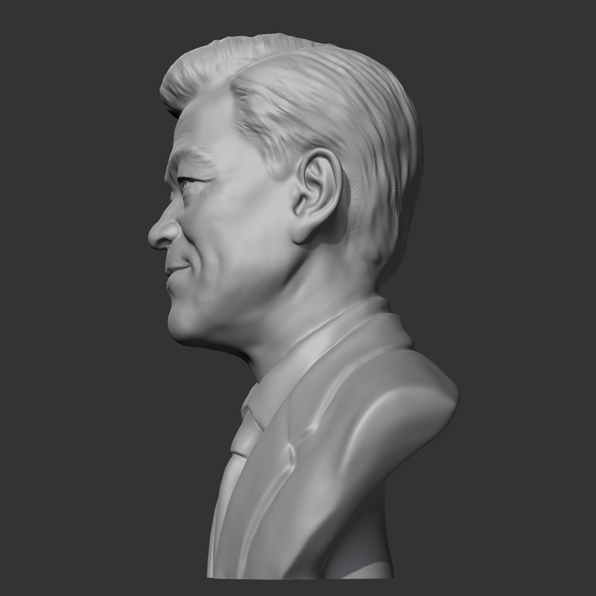 Moon Jae-in 3D print model 3D print model_2
