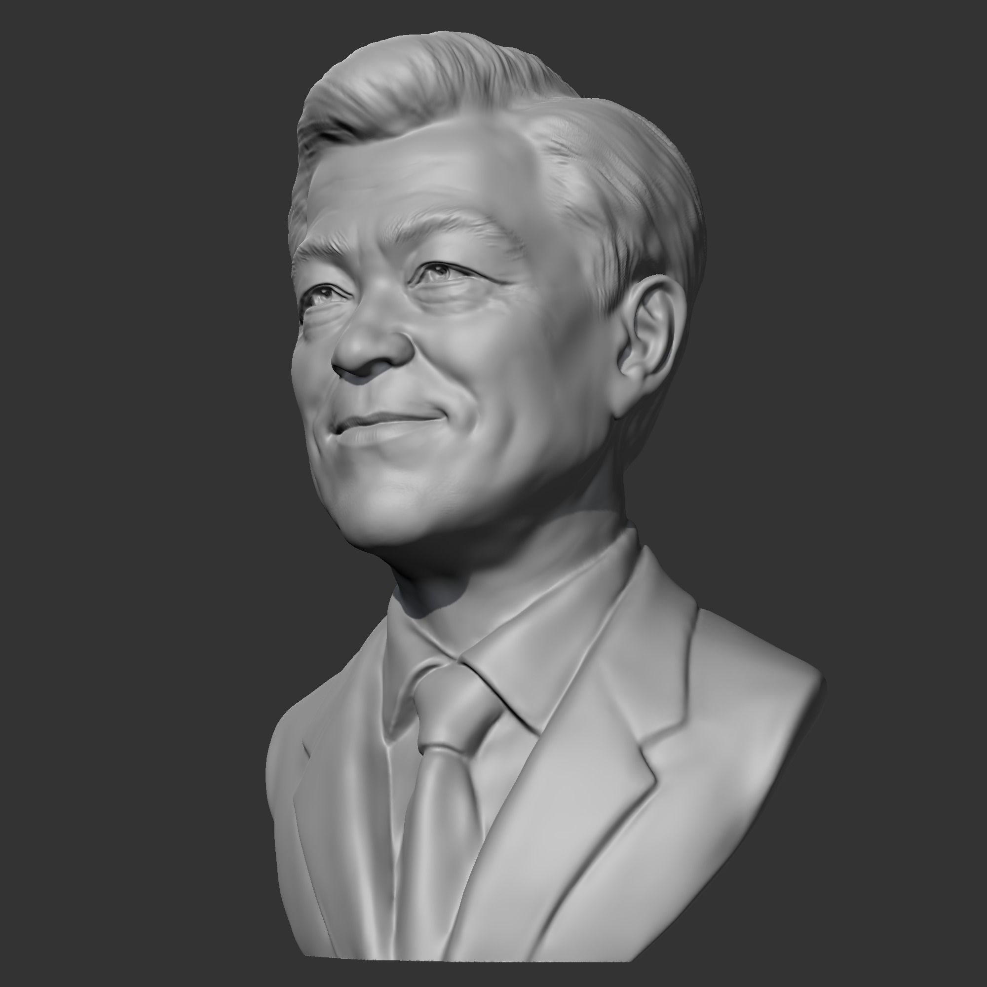Moon Jae-in 3D print model 3D print model_1