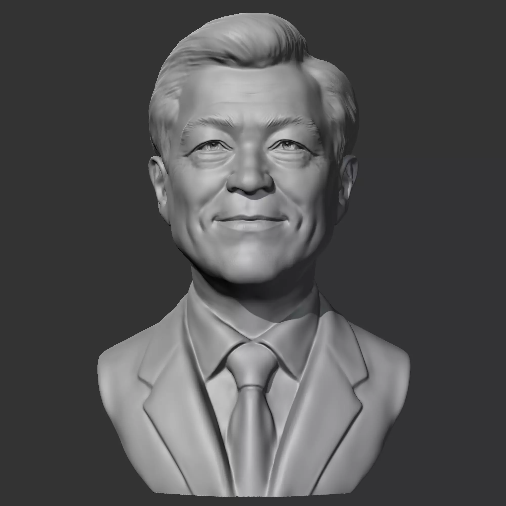 Moon Jae-in 3D print model 3D print model_0