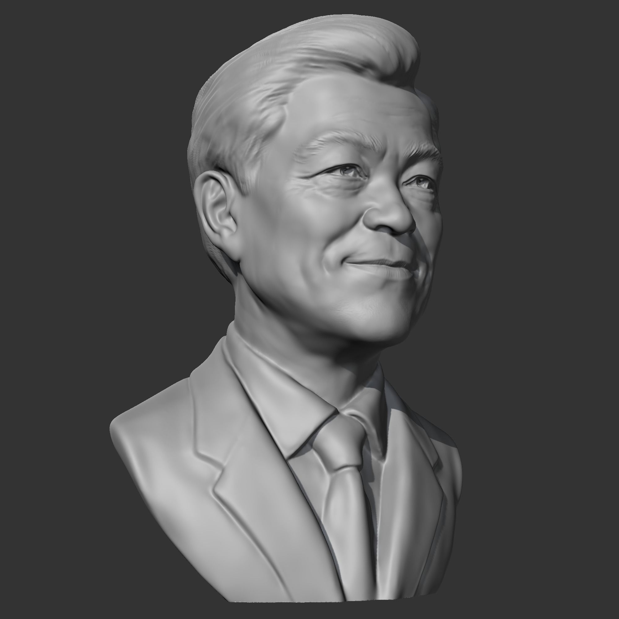 Moon Jae-in 3D print model 3D print model_5