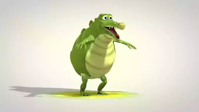 Crocodile cartoon
