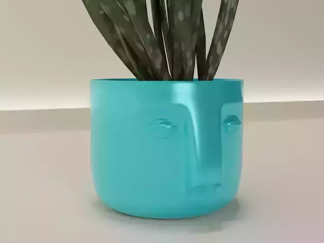 Flower Plant pot 52 3D print model
