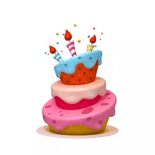 Birthday cake 02 cartoon