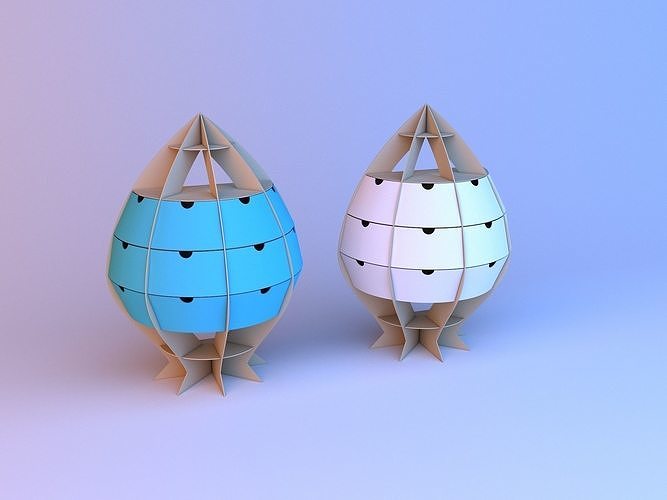 Cabinet cardboard  3D model