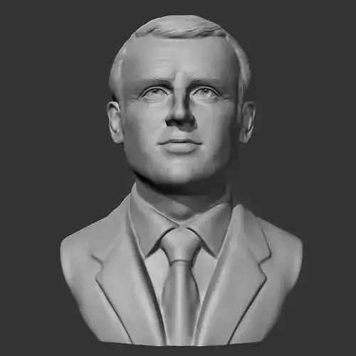 Emmanuel Macron 3D print model