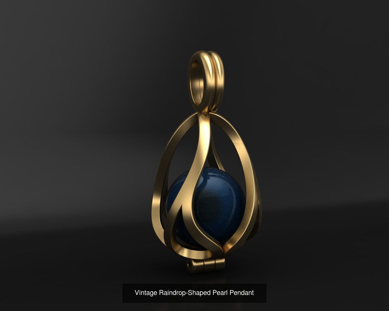 All model crown pendant with diamonds 3D Model Collection_108