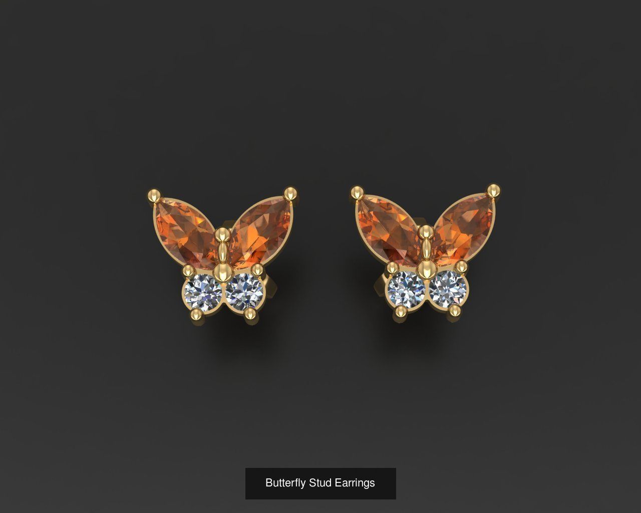 All model crown pendant with diamonds 3D Model Collection_100