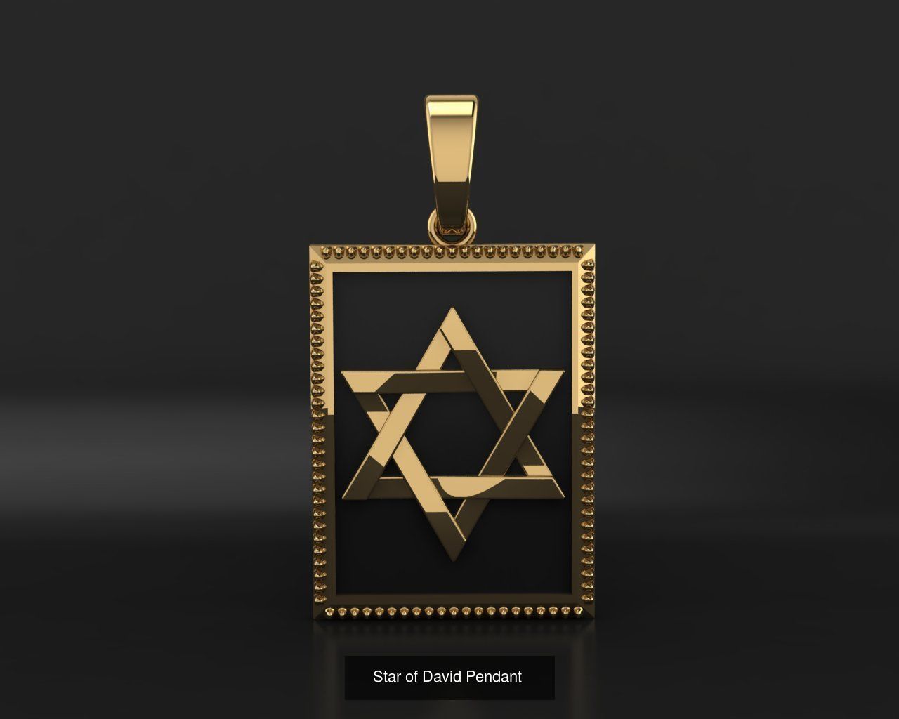 All model crown pendant with diamonds 3D Model Collection_21