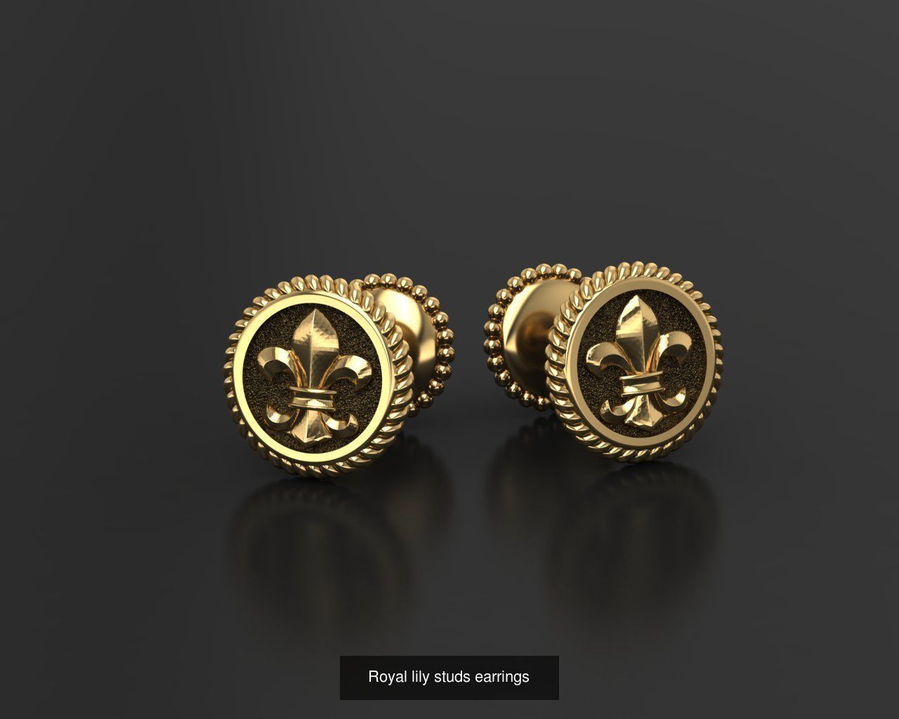 All model crown pendant with diamonds 3D Model Collection_105