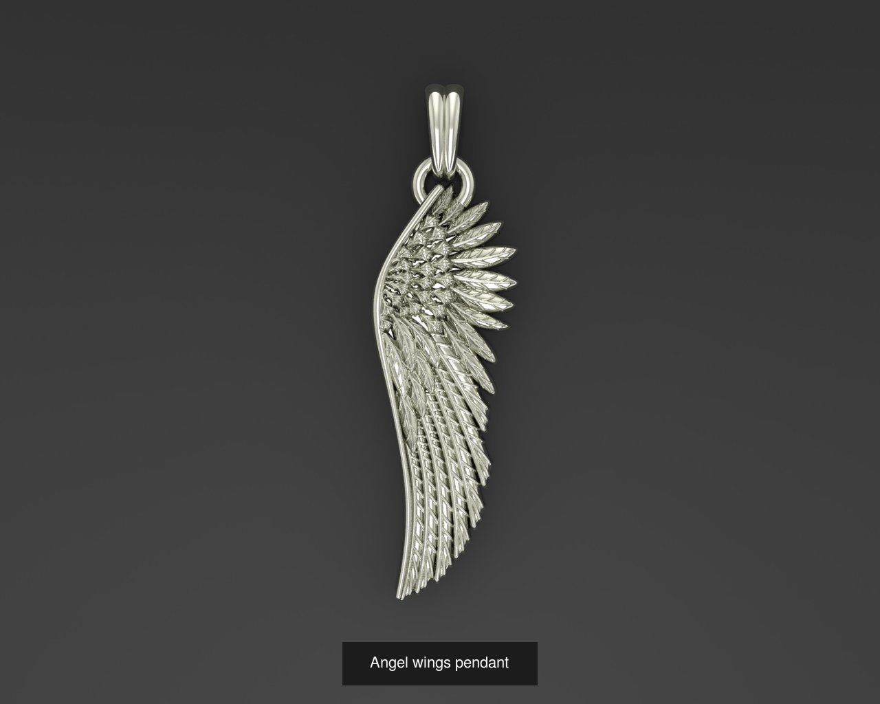 All model crown pendant with diamonds 3D Model Collection_72