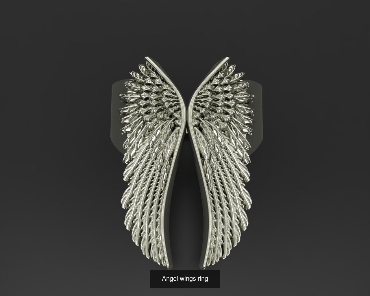 All model crown pendant with diamonds 3D Model Collection_140