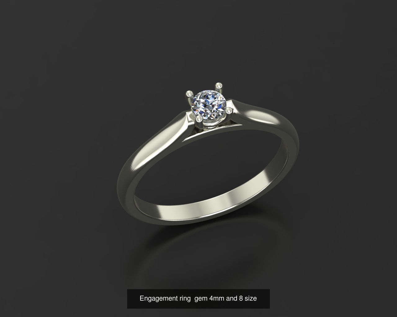 All model crown pendant with diamonds 3D Model Collection_99