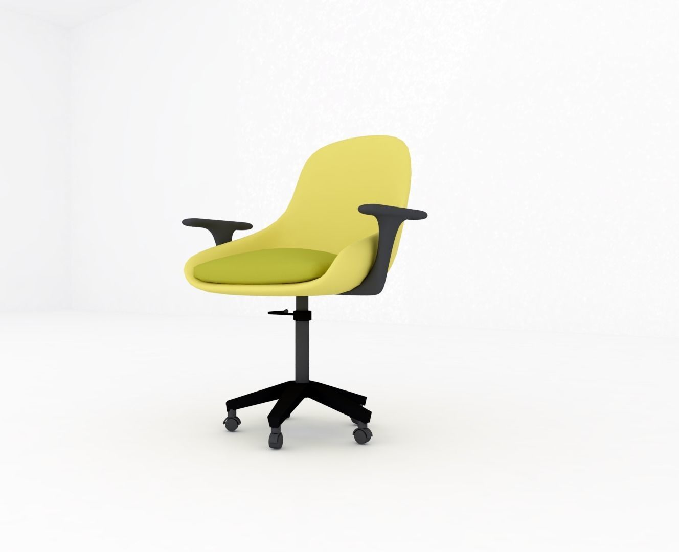 office Chair 3D model_2