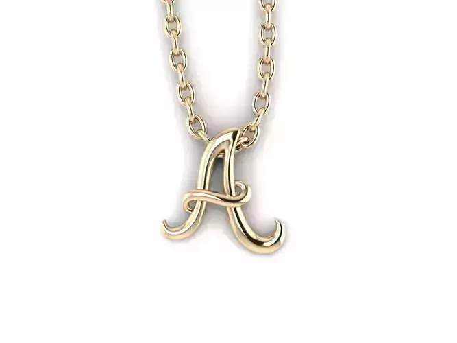 Initial pendant  A 3D print model