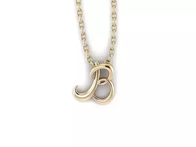  Initial pendant  b 3D print model