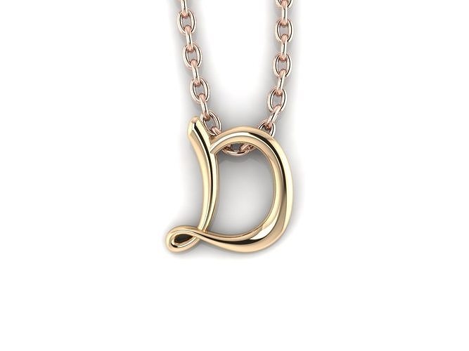 Initial pendant  D 3D print model