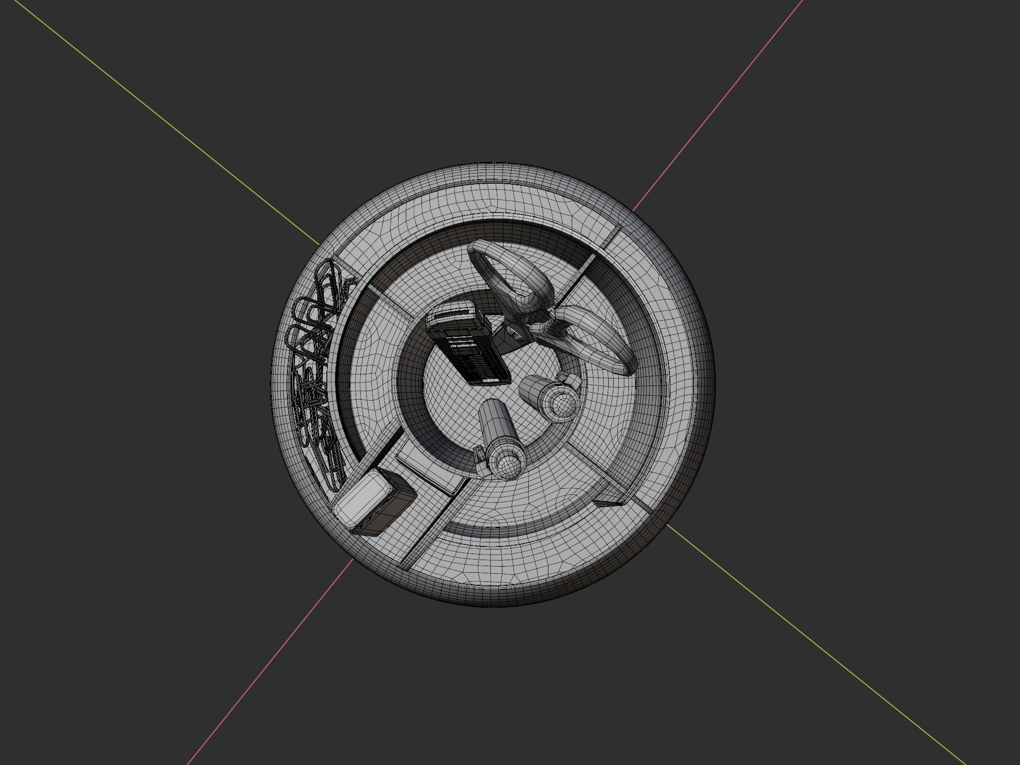 Berlingo Riddle Organizer 3D model_7