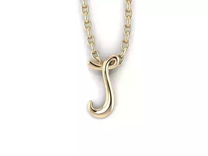 Initial pendant  J 3D print model