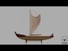 Decorative Sailing Boat 3D model_1