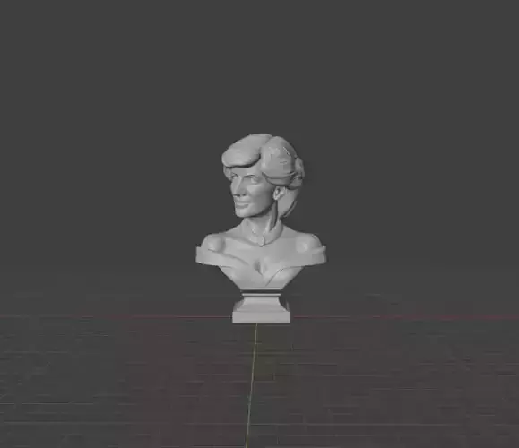 Princess Diana 3D print model